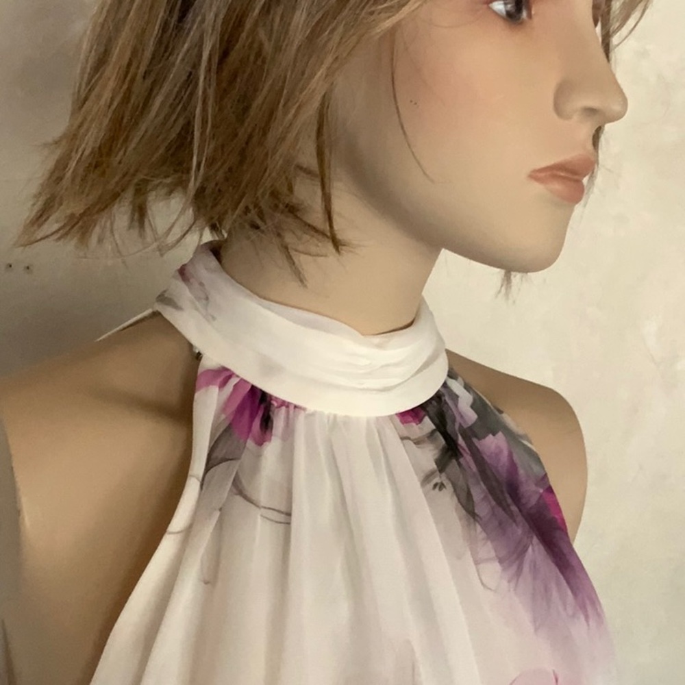 Antonia Melani Layered Floral Top XS - Picture 3 of 11